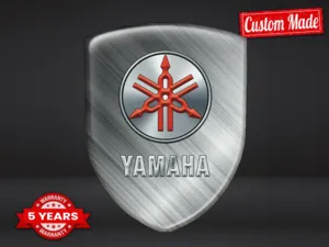 Yamaha Pegatina En Relieve Premium Etiquetas Vehículo Lujo